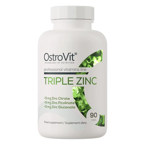 OstroVit - Triple Zinc - 90 kapsułek OstroVit - Triple Zinc - 90 kapsułek